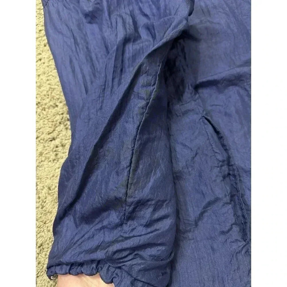 LAURA KATHERINE Vintage 80's Women's REVERSIBLE Windbreaker Jacket Green Gray L - Picture 12 of 12